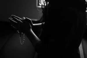 prayer with rosary