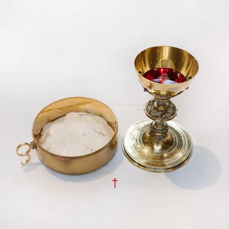 eucharist bread and wine