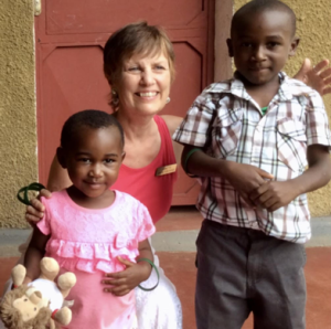 annette and two children