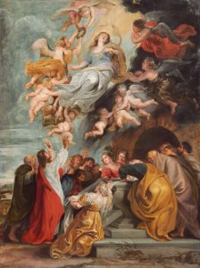 The Assumption of the Virgin, c.1620s. Sir Peter Paul Rubens. Samuel H. Kress Collection, National Gallery of Art. Public Domain.