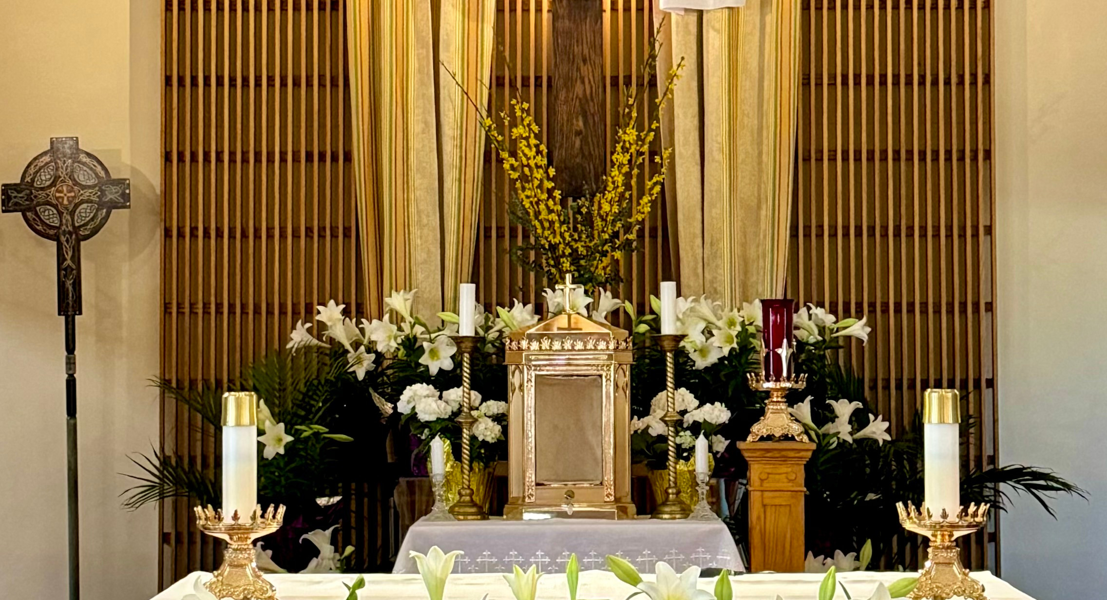 easter altar