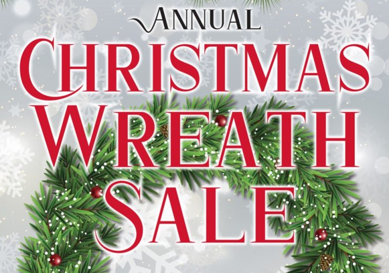 Annual Christmas Wreath Sale