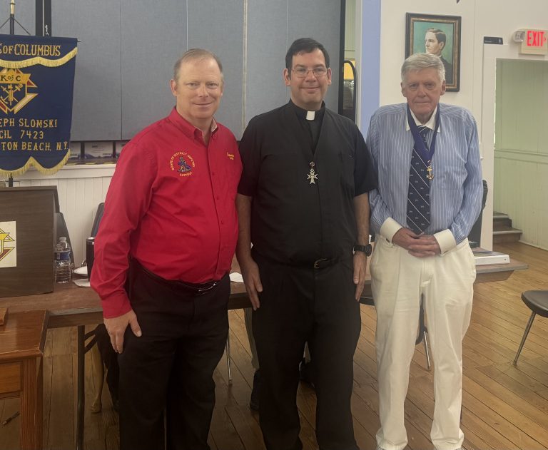 Fr. Tom Pers Installed as Chaplain